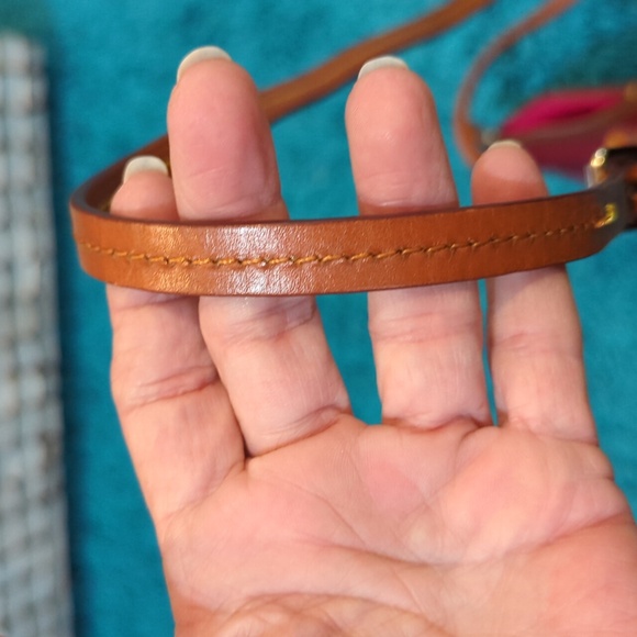 Dooney & Bourke red nylon crossbody - Picture 9 of 10